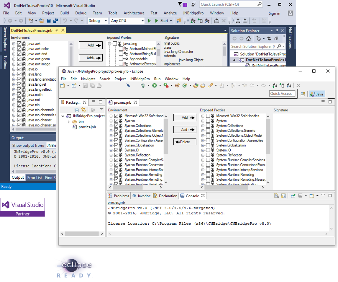 JNBridgePro_IDEs